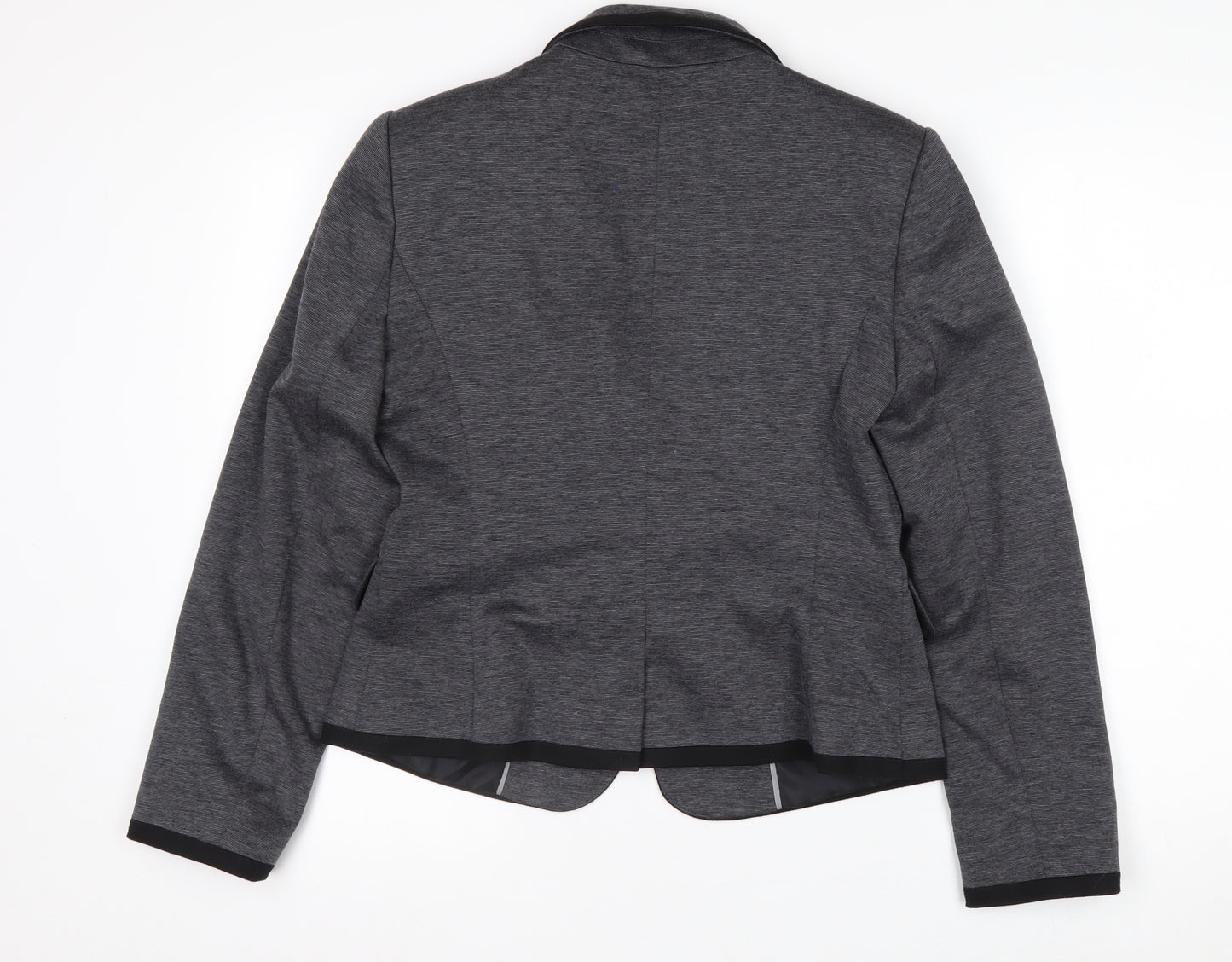The Department Women's Grey Size 12 Single-Breasted Blazer