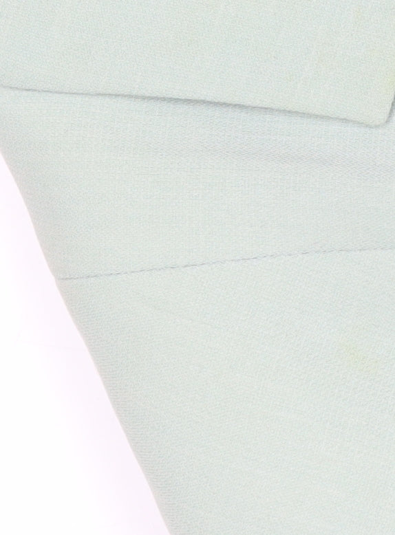 Marcona Women Mint Green Size 16 Classic Single-Breasted Blazer