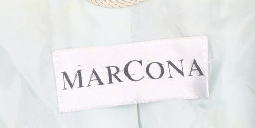 Marcona Women Mint Green Size 16 Classic Single-Breasted Blazer