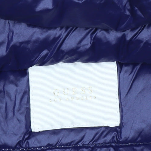 Guess Girls Beige Puffer Jacket 8 Years Lightweight Quilted Winter Coat