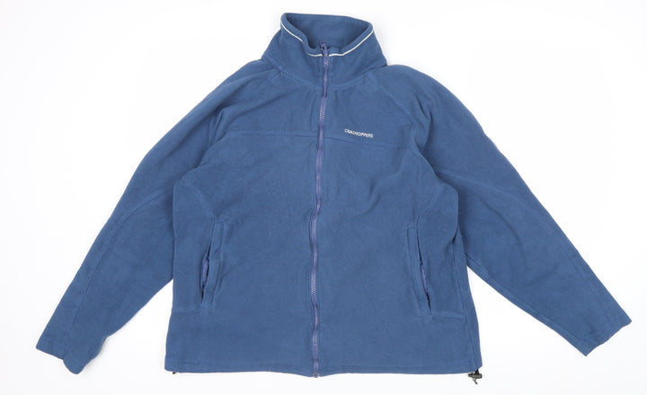 Craghoppers Men Blue Fleece Full Zip Jacket Size L 42in