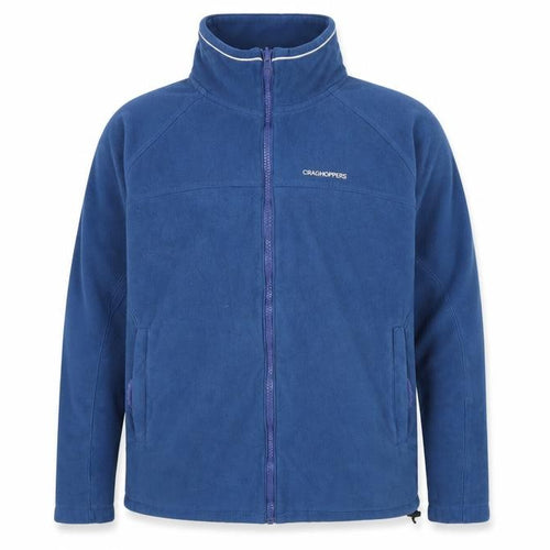 Craghoppers Men Blue Fleece Full Zip Jacket Size L 42in