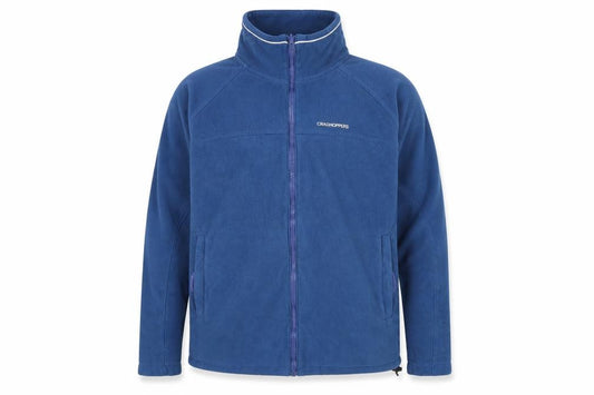 Craghoppers Men Blue Fleece Full Zip Jacket Size L 42in