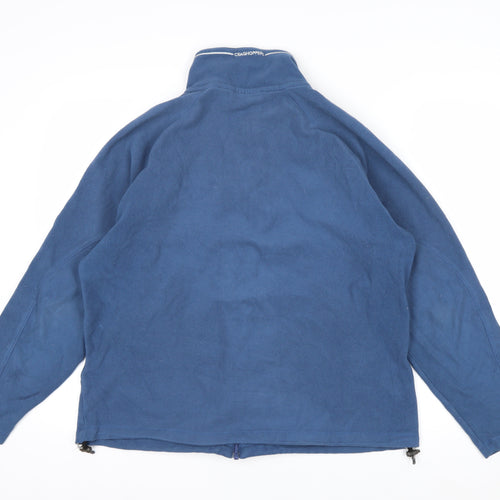 Craghoppers Men Blue Fleece Full Zip Jacket Size L 42in