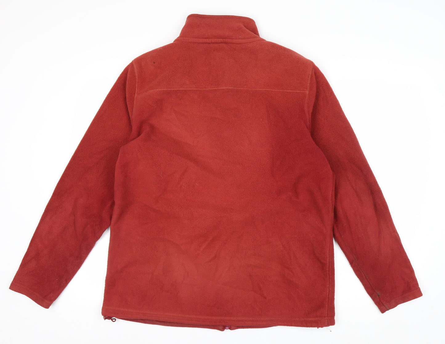 James Pringle Men's Red Fleece Full Zip Jacket Size M