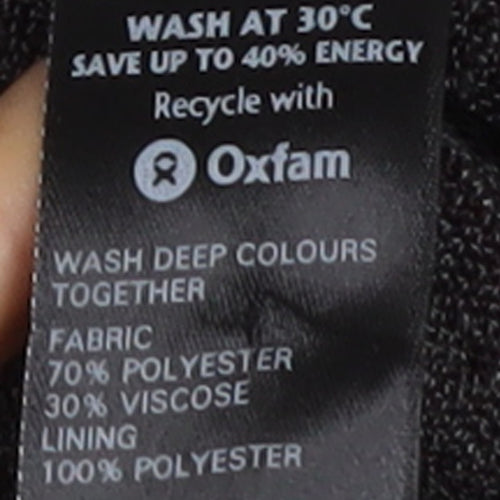 Marks and Spencer Women’s Grey Midi A-Line Skirt Size 12