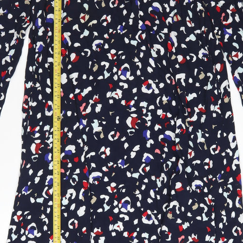 Marks and Spencer Women’s Multicoloured A-Line Midi Dress Size 14