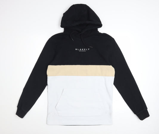 Blakely Men's Multicoloured Pullover Hoodie Medium Regular Fit