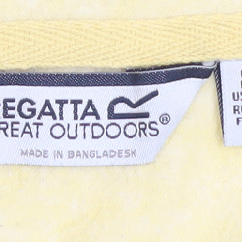 Regatta Women Yellow Size 14 Pullover Hoodie Polyester