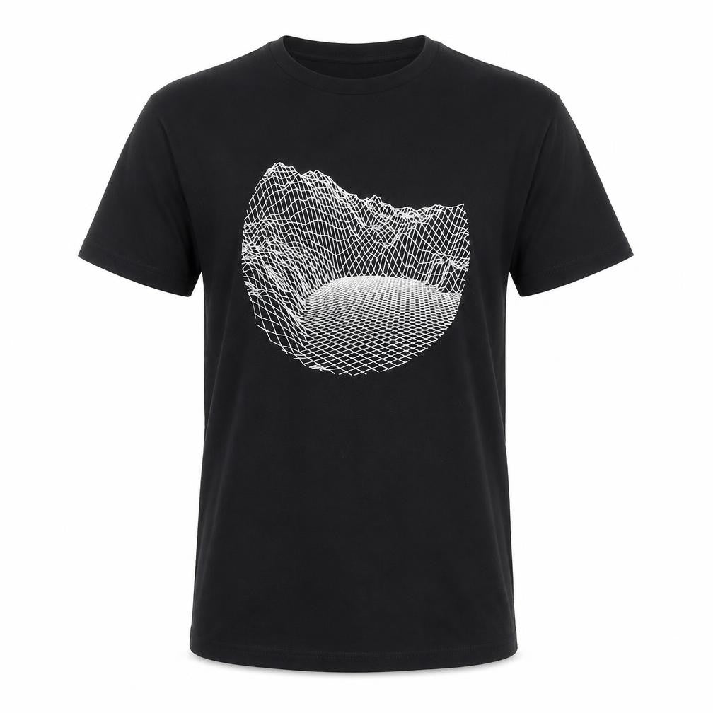 Front view of Imagine Dragons Men’s Black Small Evolve Tour 2018 Band T-Shirt