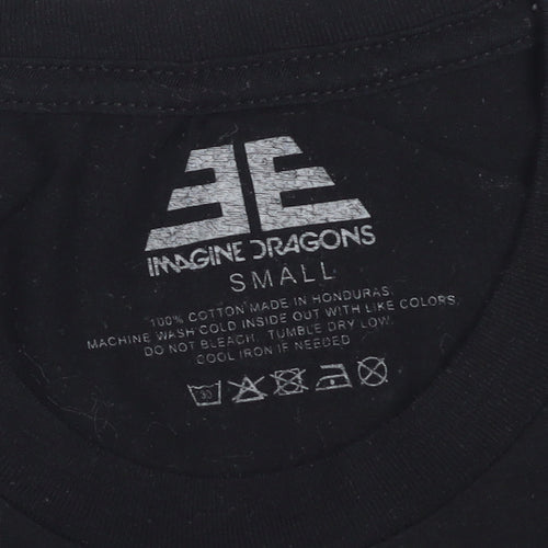 Imagine Dragons Men’s Black Small Evolve Tour 2018 Band T-Shirt