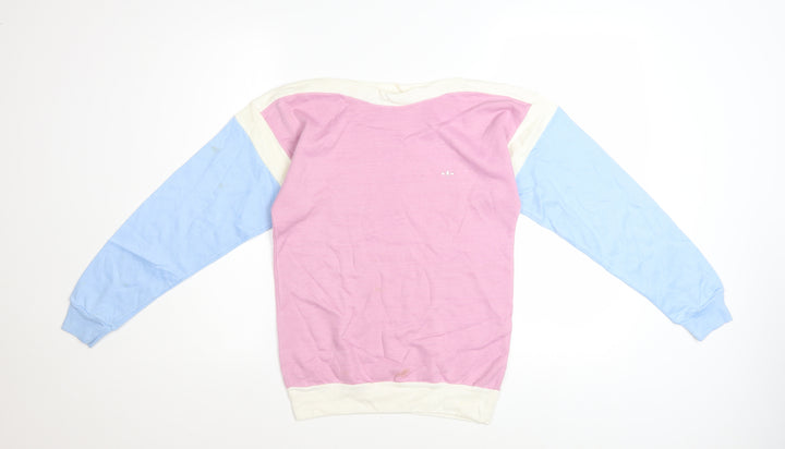 Adidas Women’s Multicoloured Sweatshirt Size 10 Acrylic Pullover