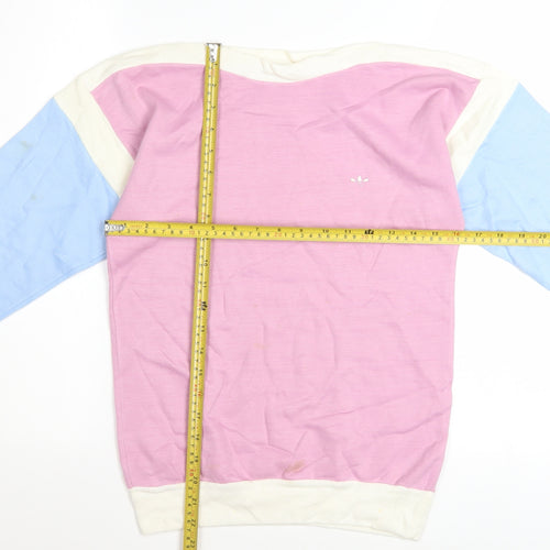 Adidas Women’s Multicoloured Sweatshirt Size 10 Acrylic Pullover
