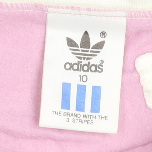Adidas Women’s Multicoloured Sweatshirt Size 10 Acrylic Pullover