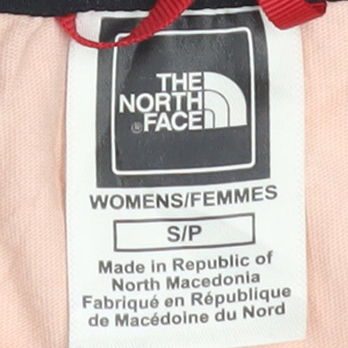 The North Face Womens Pink Cotton Short Sleeve Basic T-Shirt Size S