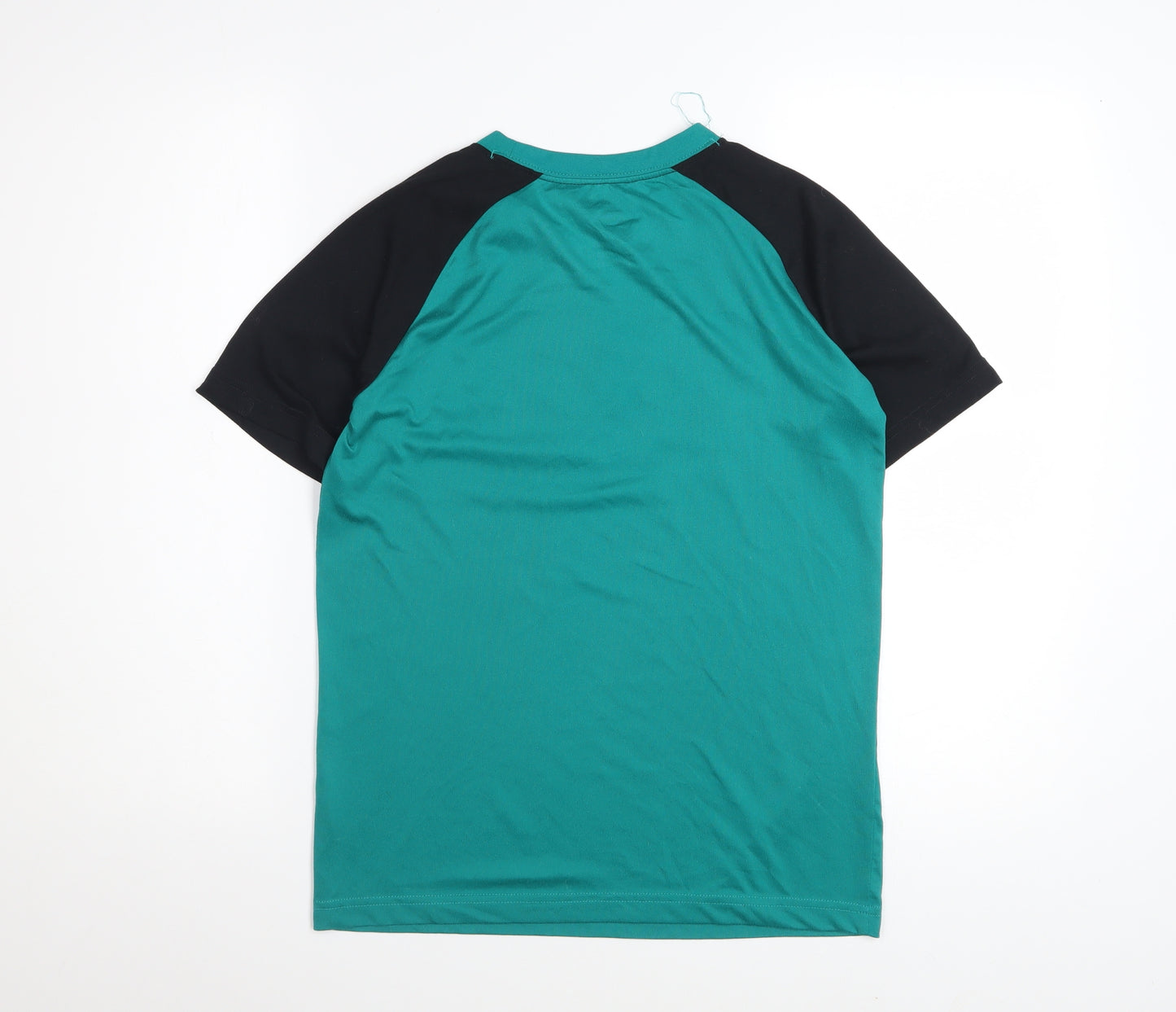 Nike Boys Green Black Dri-FIT SB T-Shirt 12-13 Years Activewear Top