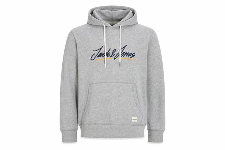 Jack & Jones Mens Grey XL Pullover Hoodie Sweatshirt