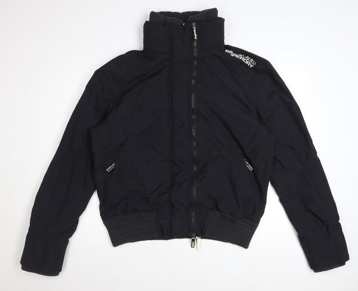 Superdry Men's Black 2XL Windbomber Bomber Jacket