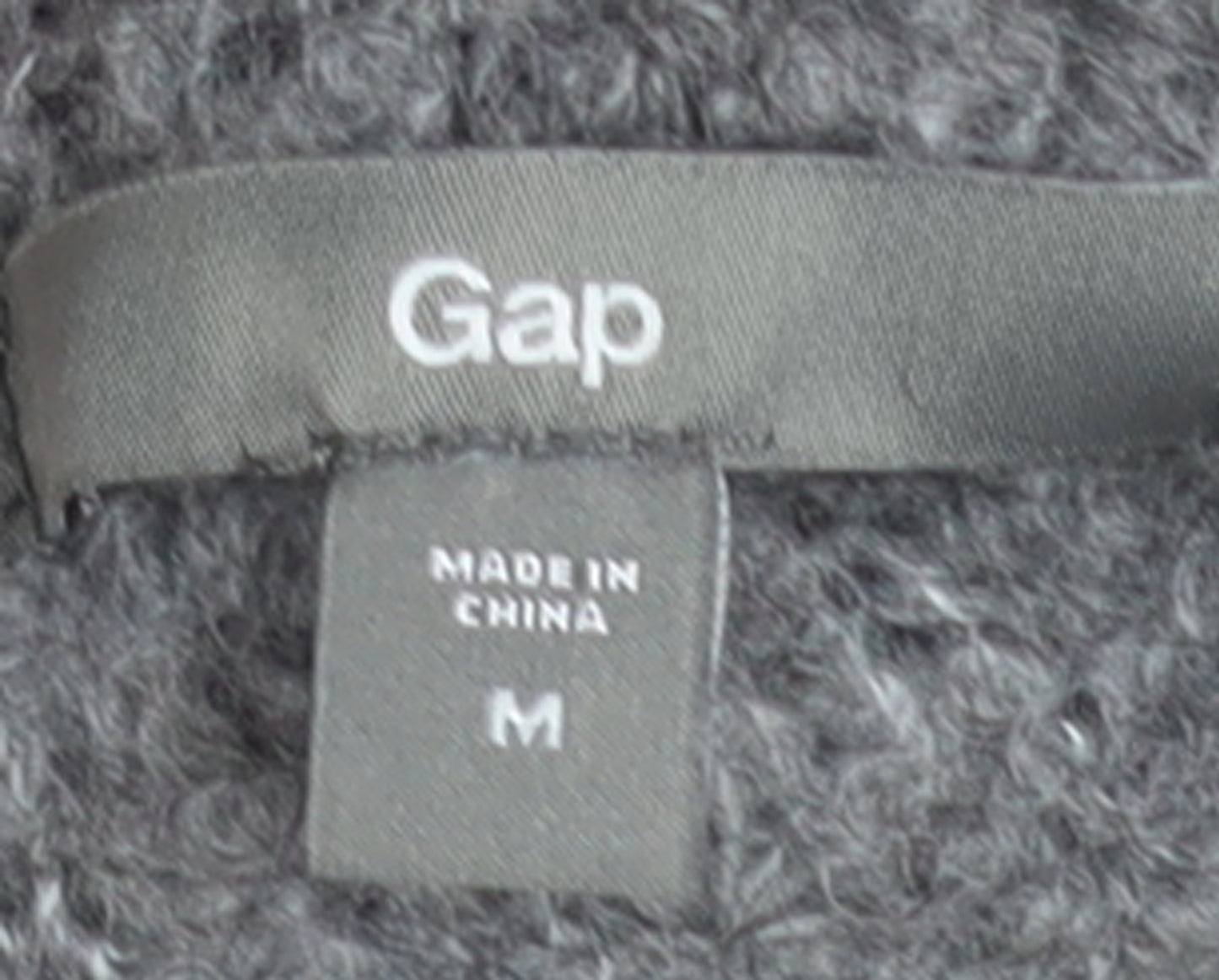 Gap Womens Grey Wool Blend Collared Sleeveless Vest Jumper Size M