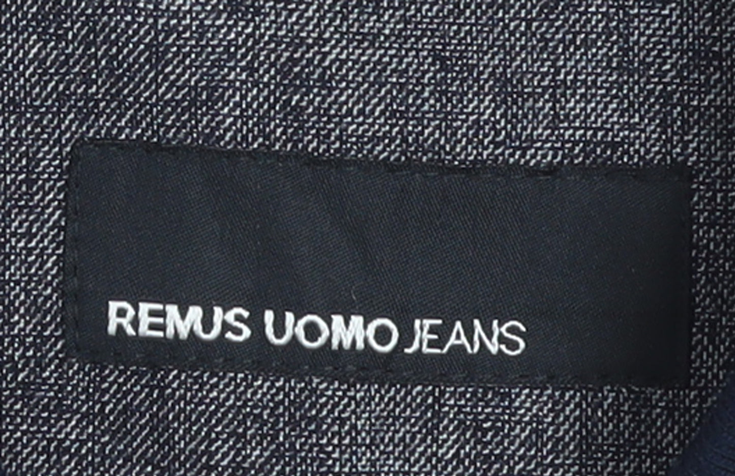 Remus Uomo Men’s Grey Bomber Jacket M Full Zip Stretch Casual