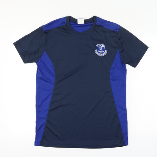 Everton Men’s Blue Short Sleeve Athletic T-Shirt Size M