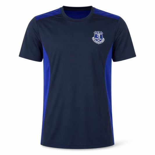 Everton Men’s Blue Short Sleeve Athletic T-Shirt Size M