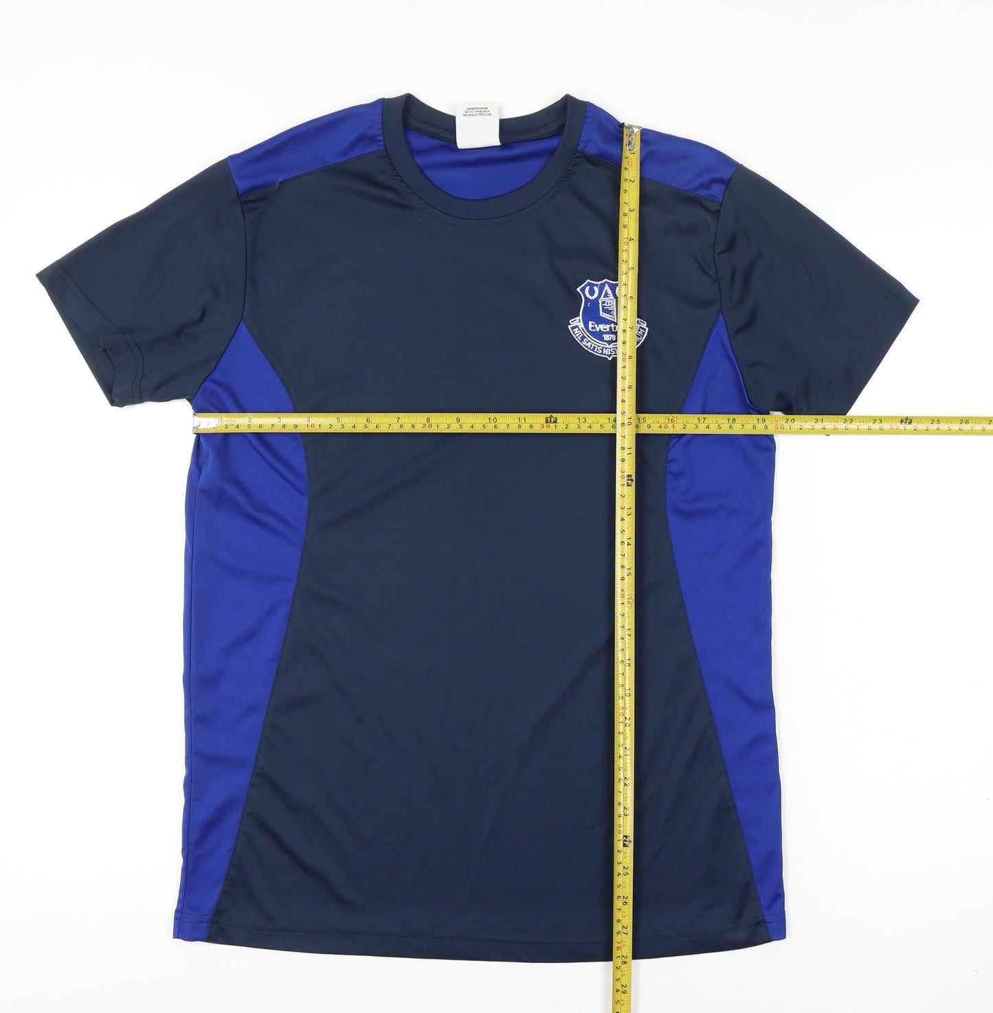 Everton Men’s Blue Short Sleeve Athletic T-Shirt Size M