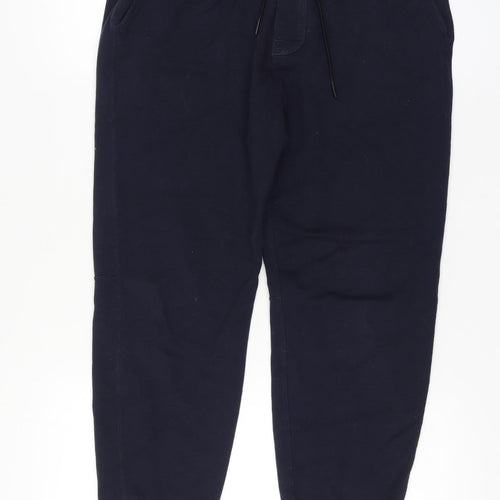Abercrombie & Fitch Men’s Navy Jogger Sweatpants Medium Zip Hem