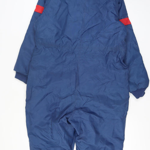 Sears Men's Blue M Insulated Nylon Belted Winter Snow Pants