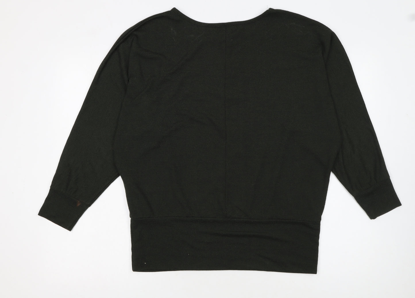 Apricot Women’s Black Medium Pullover Knit Jumper
