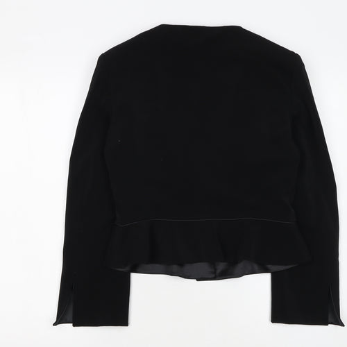 Maxim Women’s Black Tailored Single-Breasted Blazer Size 10