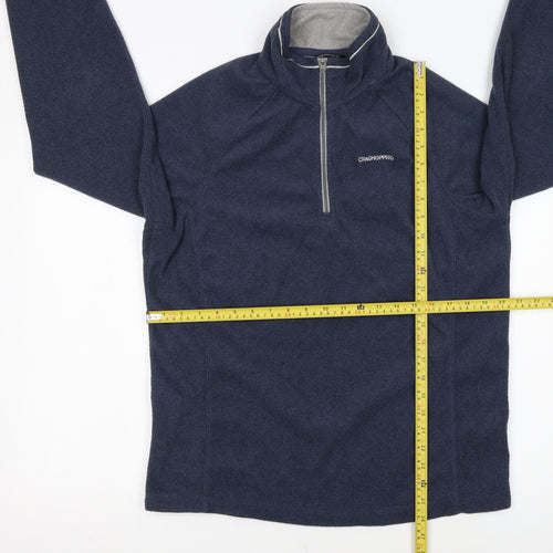 Craghoppers Mens Blue Fleece 1/2 Zip Pullover Sweatshirt M