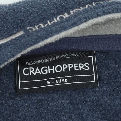 Craghoppers Mens Blue Fleece 1/2 Zip Pullover Sweatshirt M