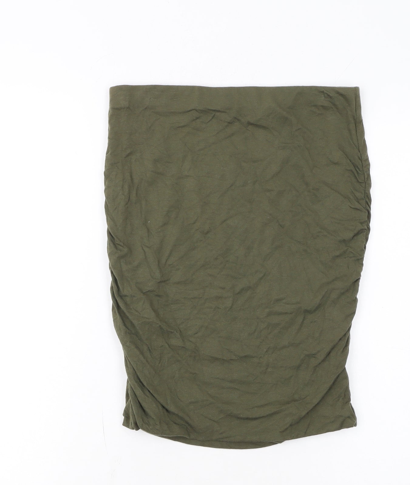 Hush Women’s Green Jersey Pencil Skirt Size S Stretch Casual
