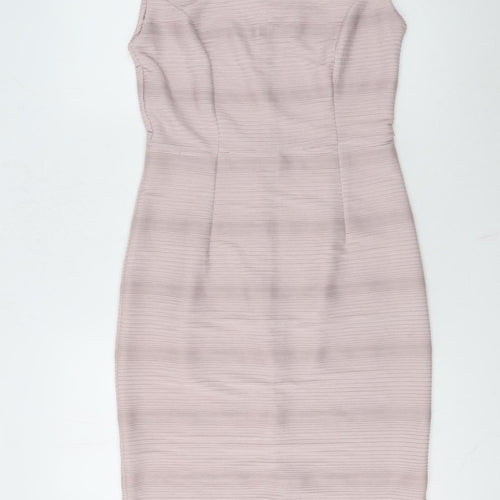 Stella Morgan Women’s Pink Size 12 Sleeveless Bodycon Dress