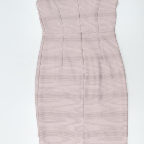 Stella Morgan Women’s Pink Size 12 Sleeveless Bodycon Dress