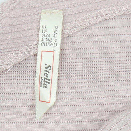 Stella Morgan Women’s Pink Size 12 Sleeveless Bodycon Dress