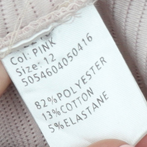 Stella Morgan Women’s Pink Size 12 Sleeveless Bodycon Dress