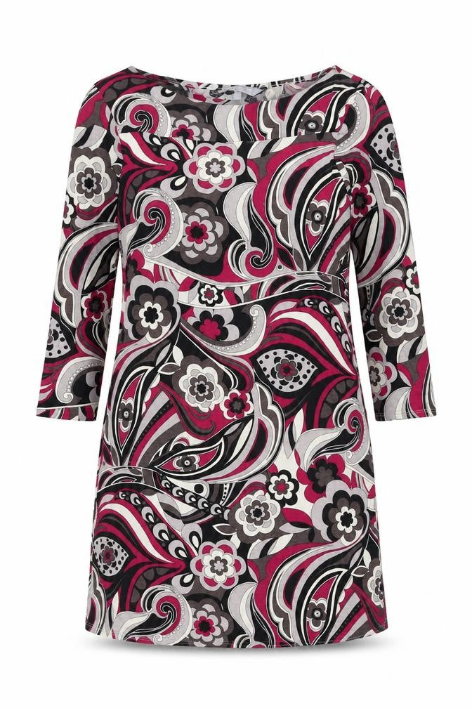 Front view of Red Herring Women’s Multicoloured, size UK 12, Shift Dress