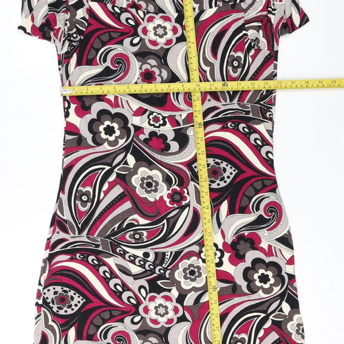 Red Herring Women’s Multicoloured Size 12 Shift Dress