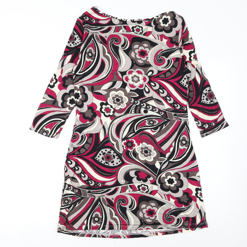 Red Herring Women’s Multicoloured Size 12 Shift Dress