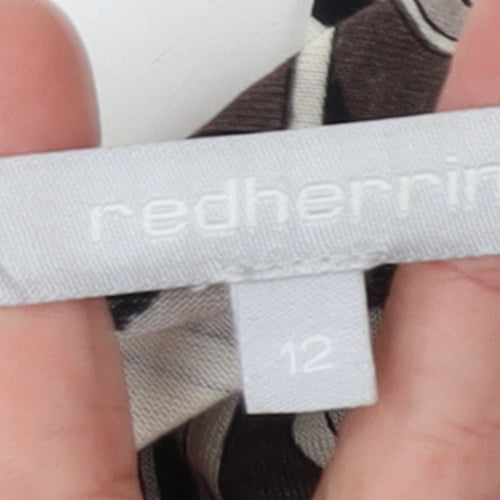 Red Herring Women’s Multicoloured Size 12 Shift Dress