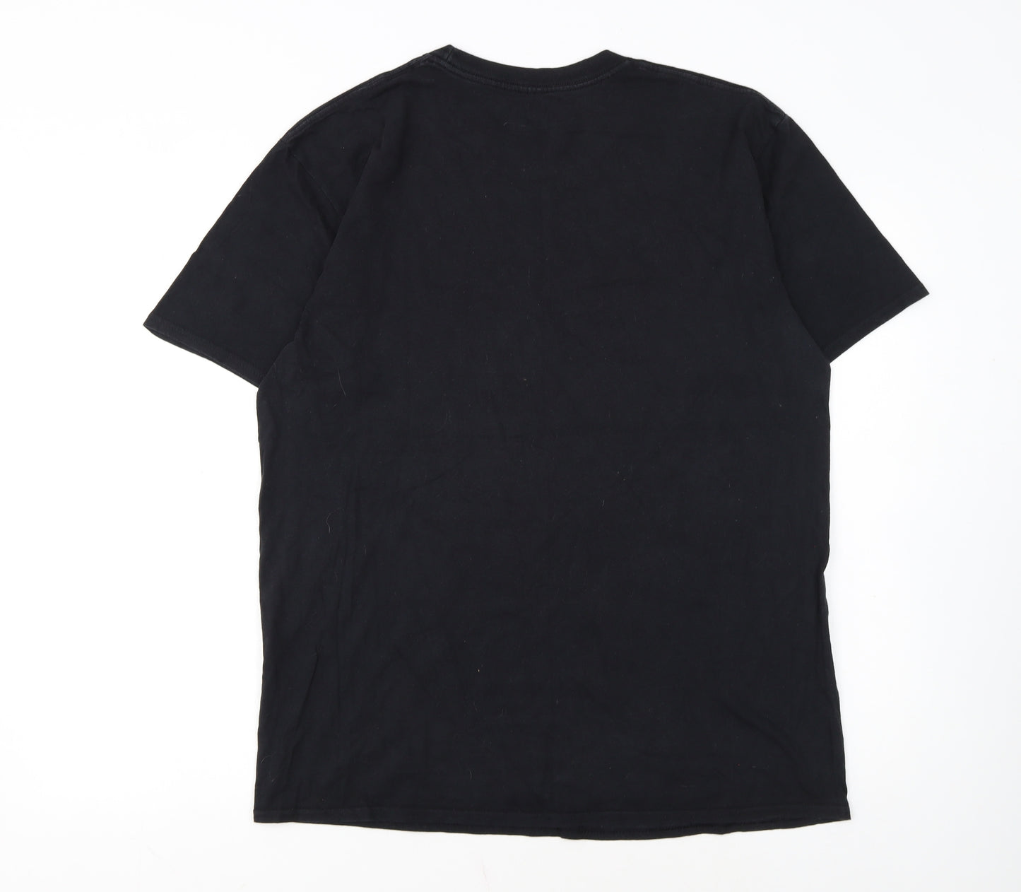 Hobo Jack Men's Black Large Graphic Print T-Shirt