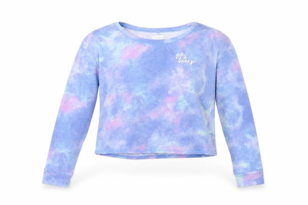 Gilly Hicks Women’s Multicoloured Cropped Long Sleeve T-Shirt Size S