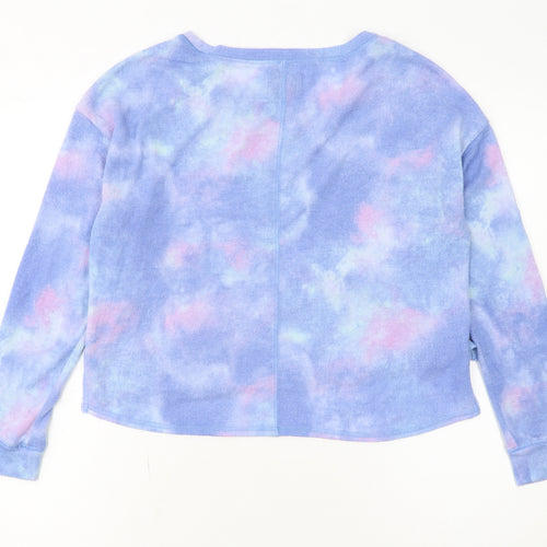 Gilly Hicks Women’s Multicoloured Cropped Long Sleeve T-Shirt Size S