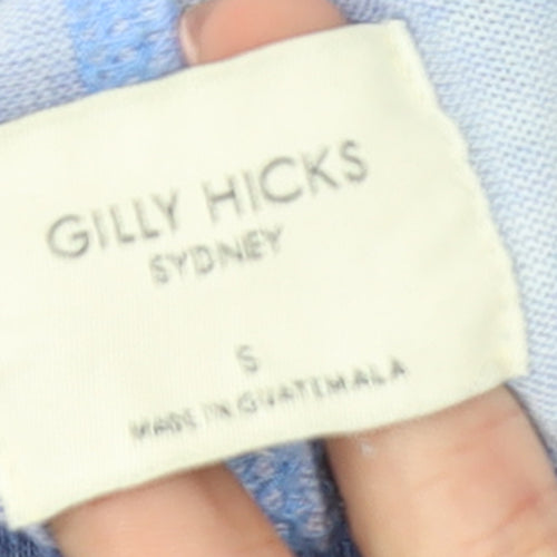 Gilly Hicks Women’s Multicoloured Cropped Long Sleeve T-Shirt Size S