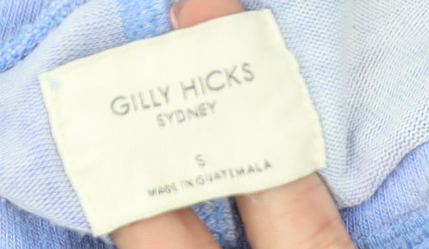 Gilly Hicks Women’s Multicoloured Cropped Long Sleeve T-Shirt Size S