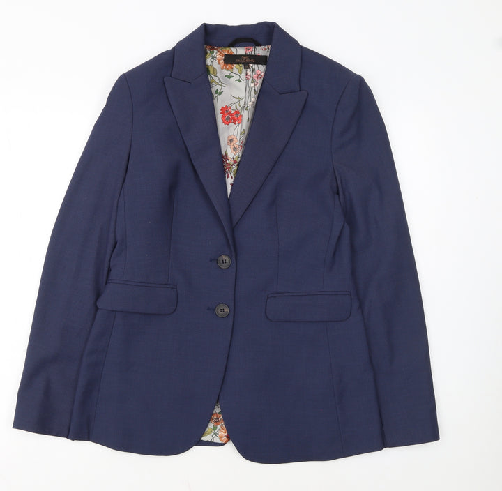 Next Women’s Blue Tailored Blazer Jacket Size 10