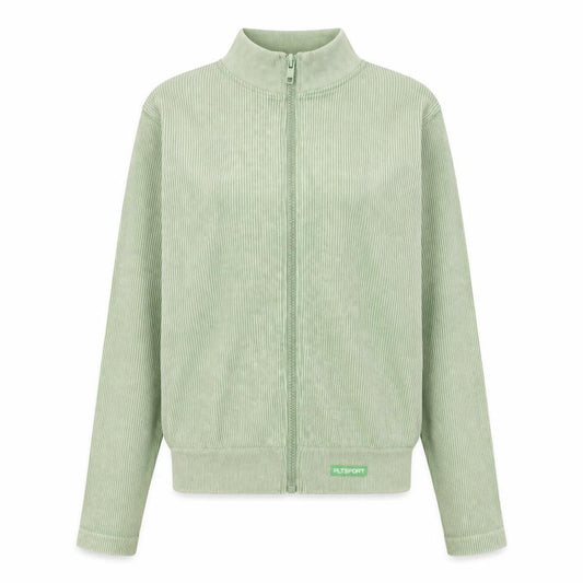 PrettyLittleThing Women’s Green Track Jacket Size S Full Zip Activewear