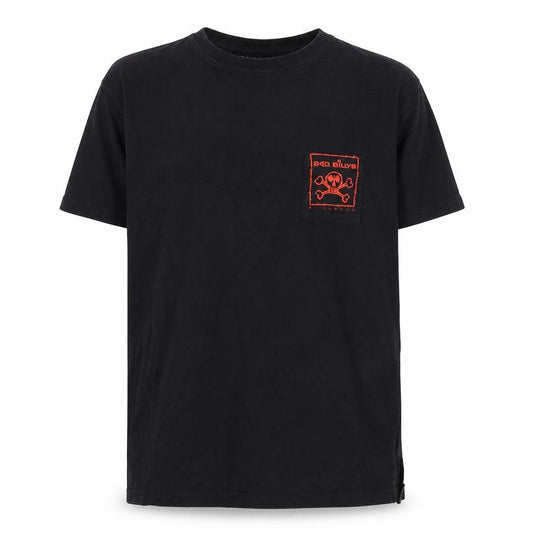 Billabong Boys Black Graphic Skull T-Shirt 16 Years 100% Cotton